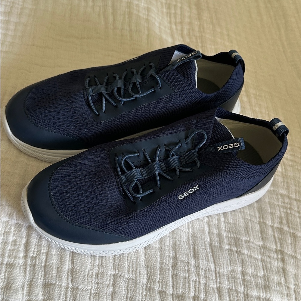 GEOX J Flexyper Boy Low top sneakers suede + Nylon